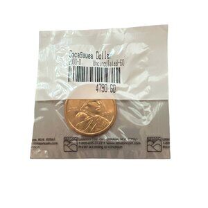 2000-D Uncirculated Sacagawea Dollar Coin In Original Packaging New